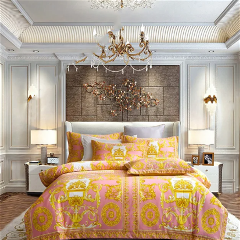 Home Textiles Luxury - Luxury Bedding set Modern Style Digital