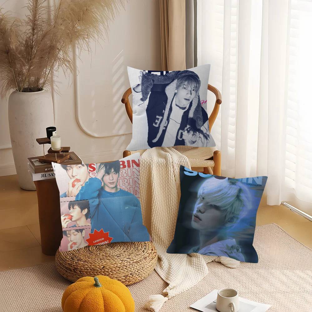 Home Textiles Group - Kpop Group TxT Soobin Office Cushion