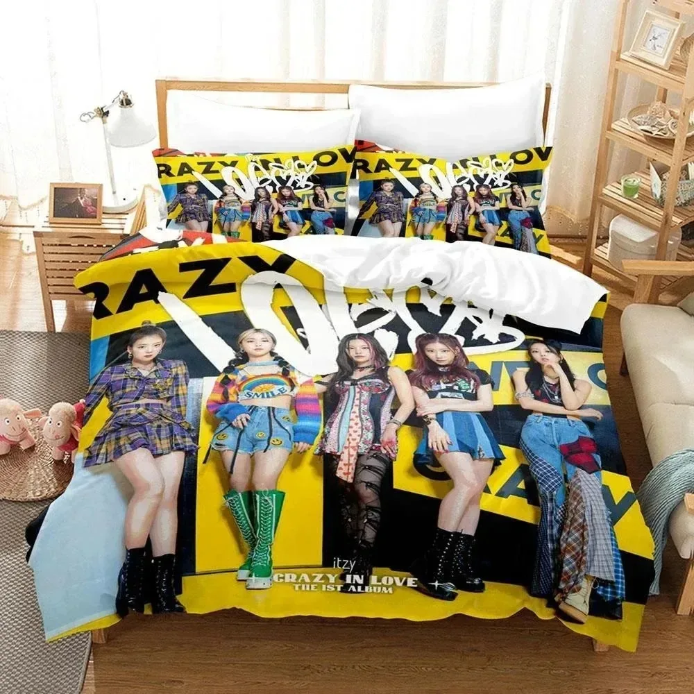 Kpop Group ITZY Bedding Set Bo - Home Textiles Group review and price