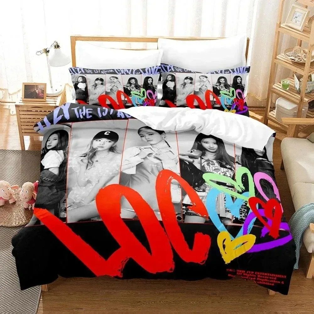 Kpop Group ITZY Bedding Set Bo - Home Textiles Group review and price