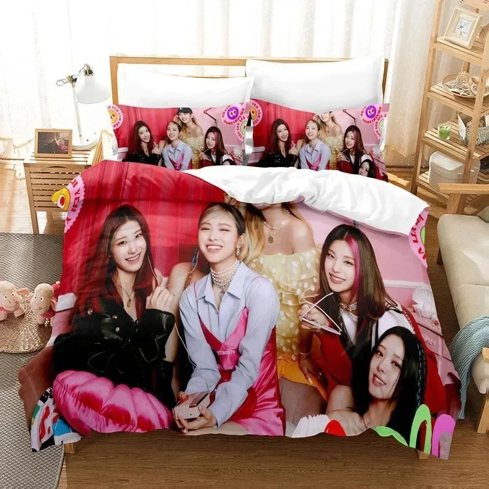 Kpop Group ITZY Bedding Set Bo - Home Textiles Group review and price