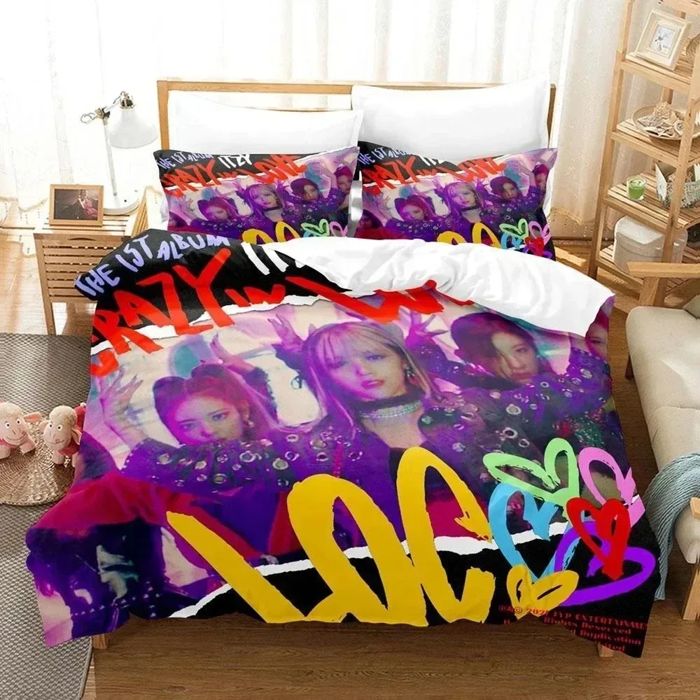 Kpop Group ITZY Bedding Set Bo - Home Textiles Group review and price