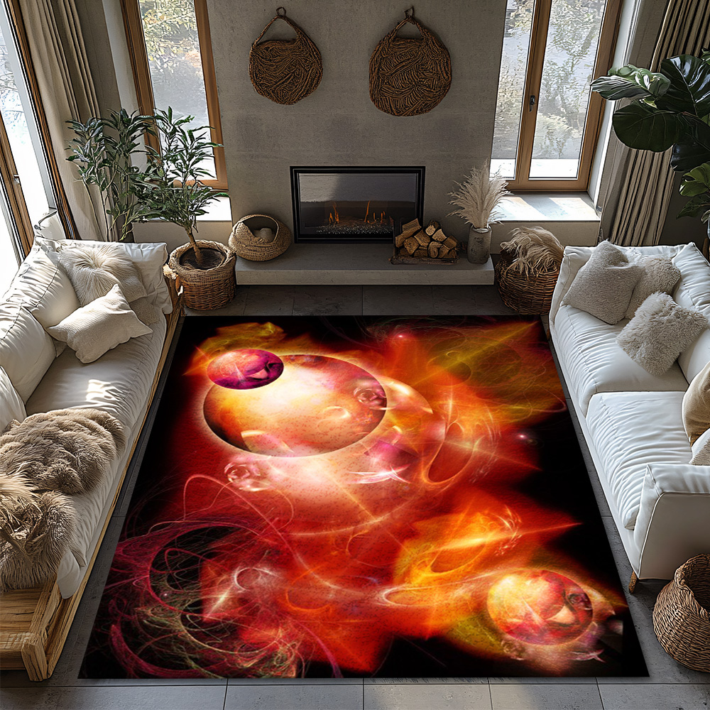 Tuniu Vibrant Red Galaxy Space - Galaxy Home Textiles review and price