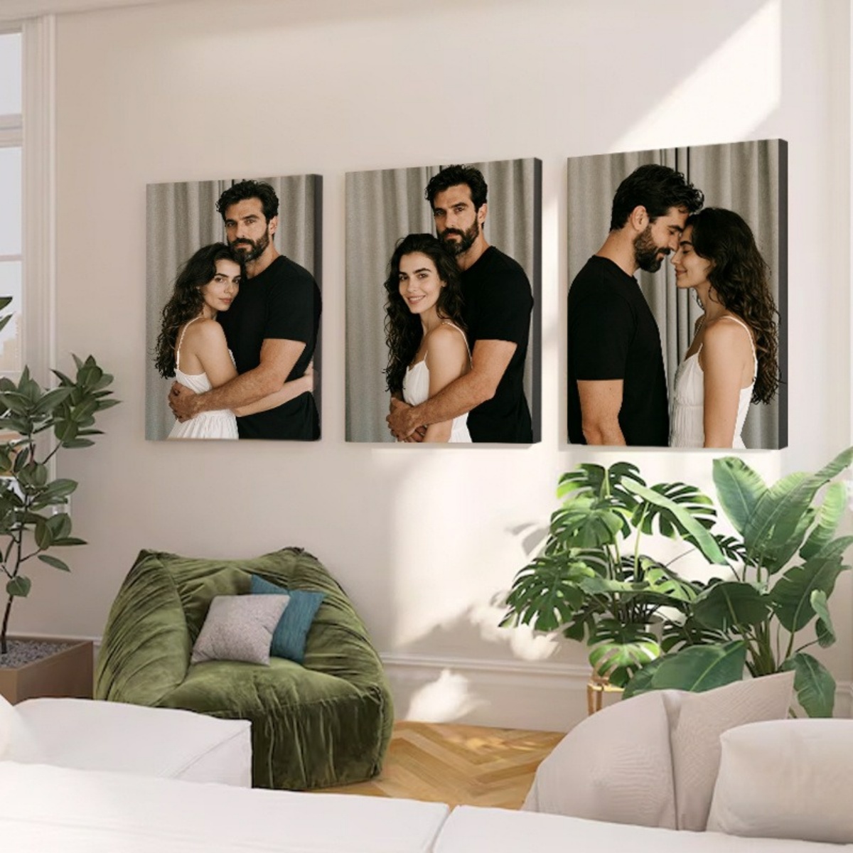 Set of 3 Custom Photo Decor Pi - Home Textiles And Decor review and price