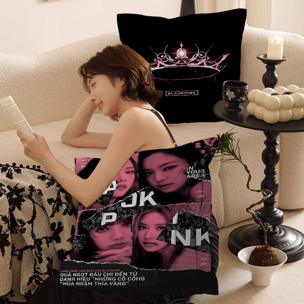 B-Black Kpop Group P-Pinks Gri - Home Textiles Group review and price