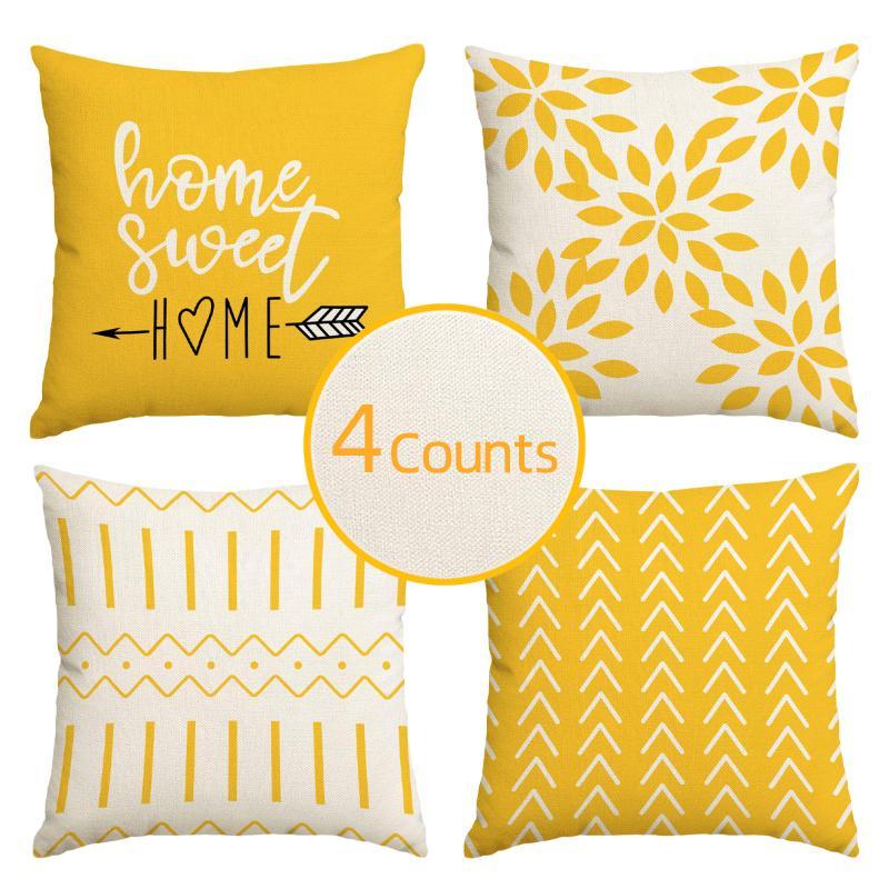 Geometric Pattern Pillow Case  - Home Textiles And Decor review and price