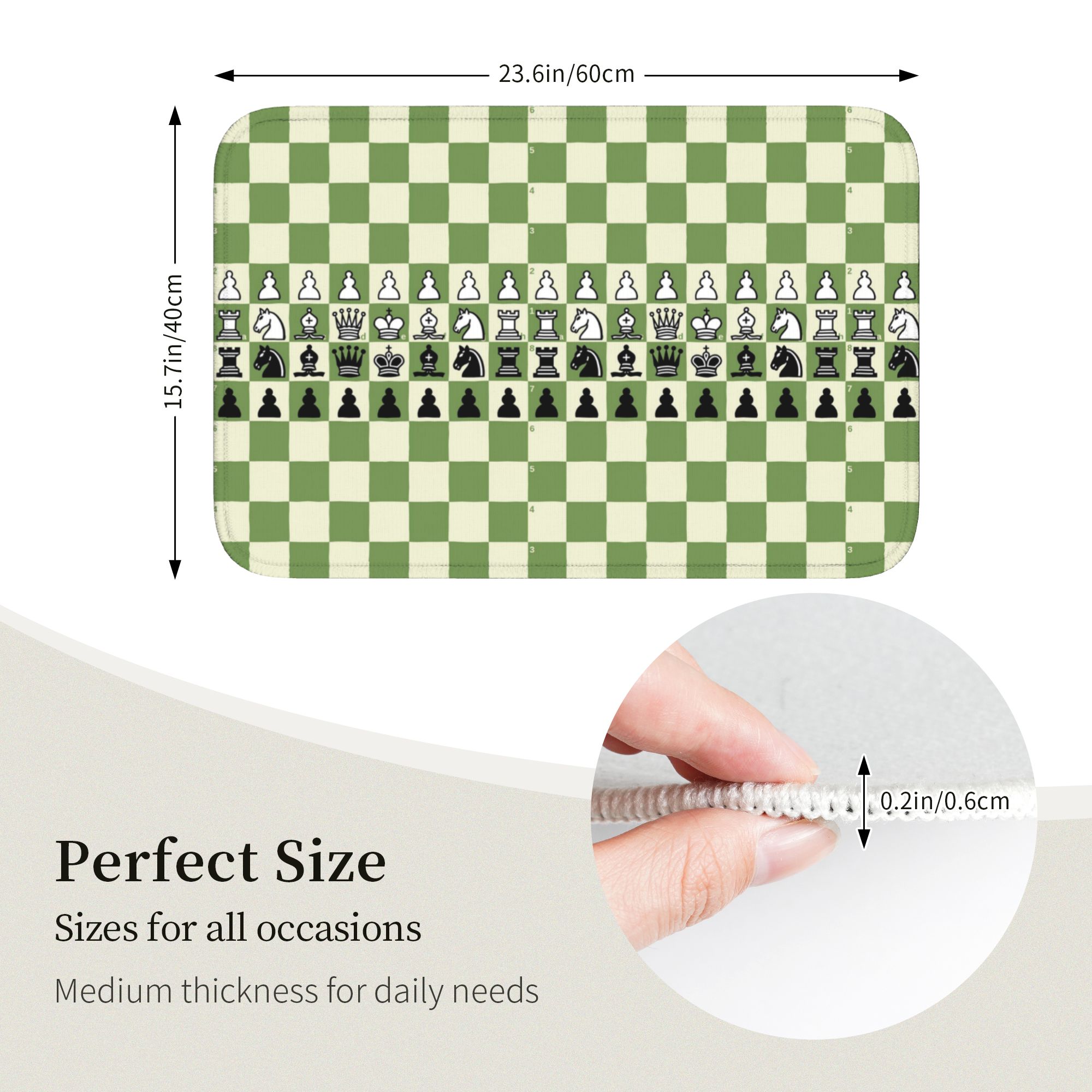 Chess com ChessBoard Doormat A - Home Textiles Com review and price