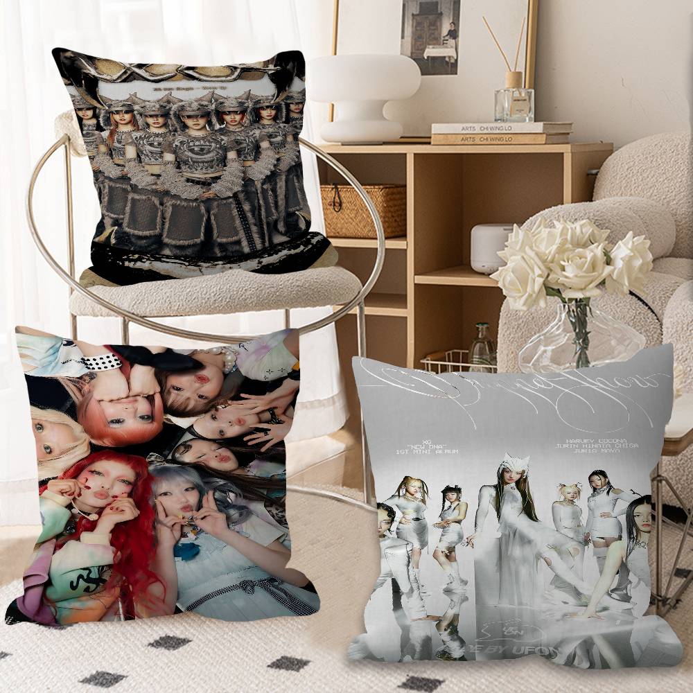 Kpop XG Group Cushion Cover Ca - Home Textiles Group review and price