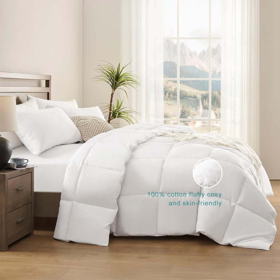 King Duvet Insert Comforter,10 - Duvet Insert White review and price