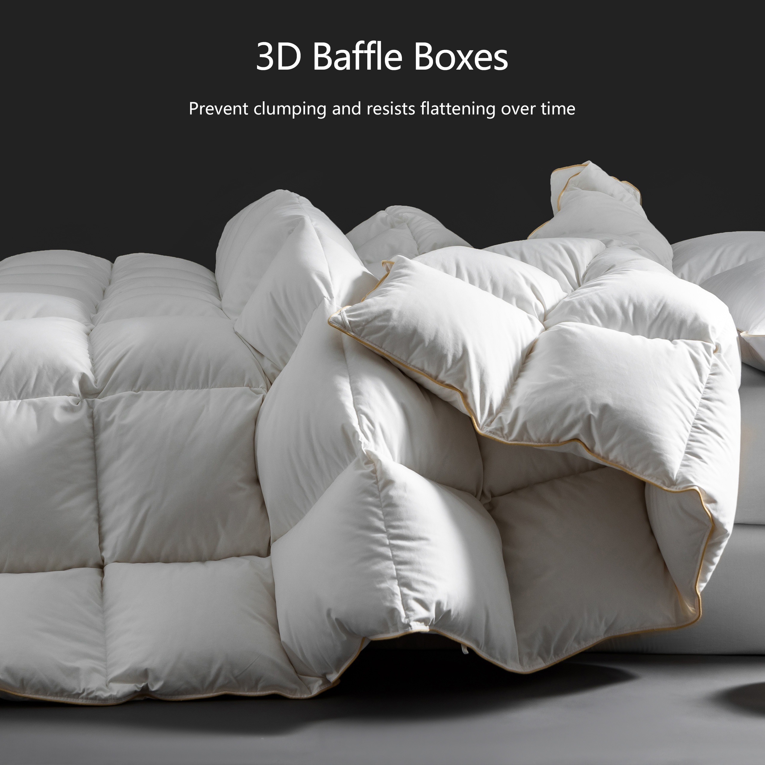 usLuxurious Goose Down Comfort - Duvet Insert White review and price