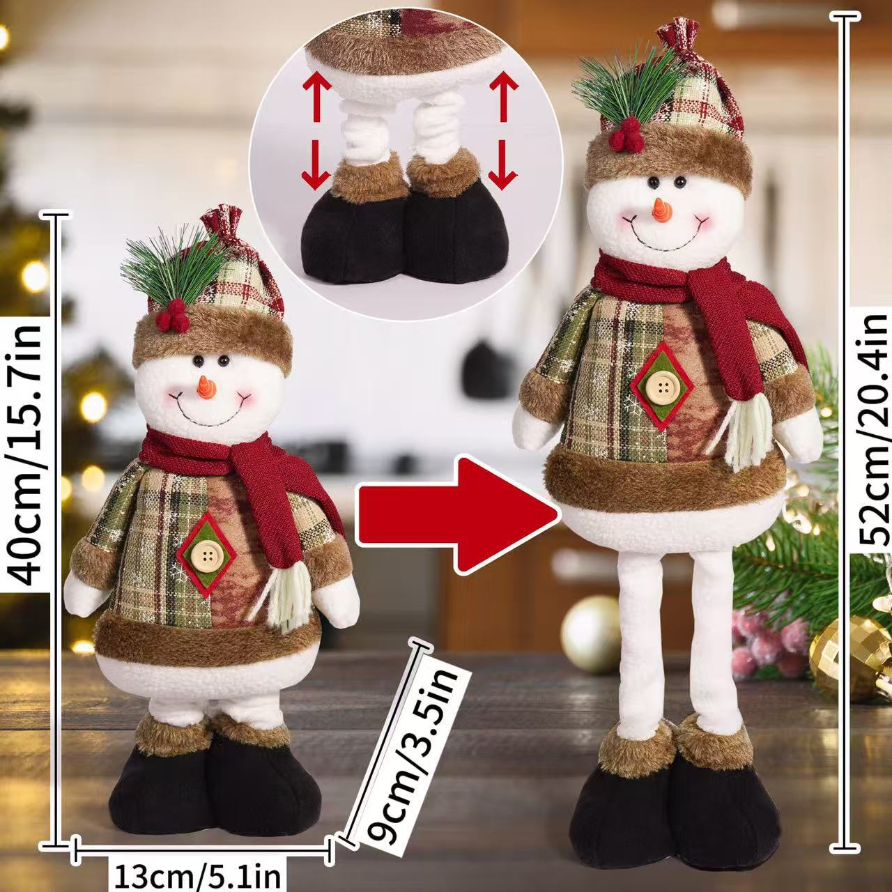 1/3pcs Festive Christmas Decor - Home Textiles Store review and price