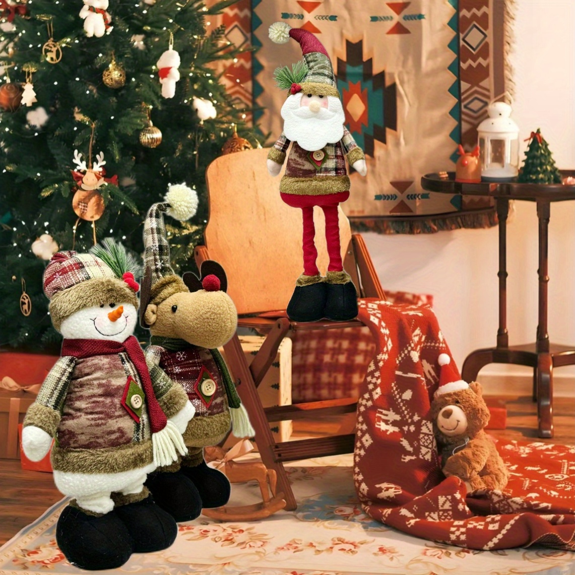 1/3pcs Festive Christmas Decor - Home Textiles Store review and price
