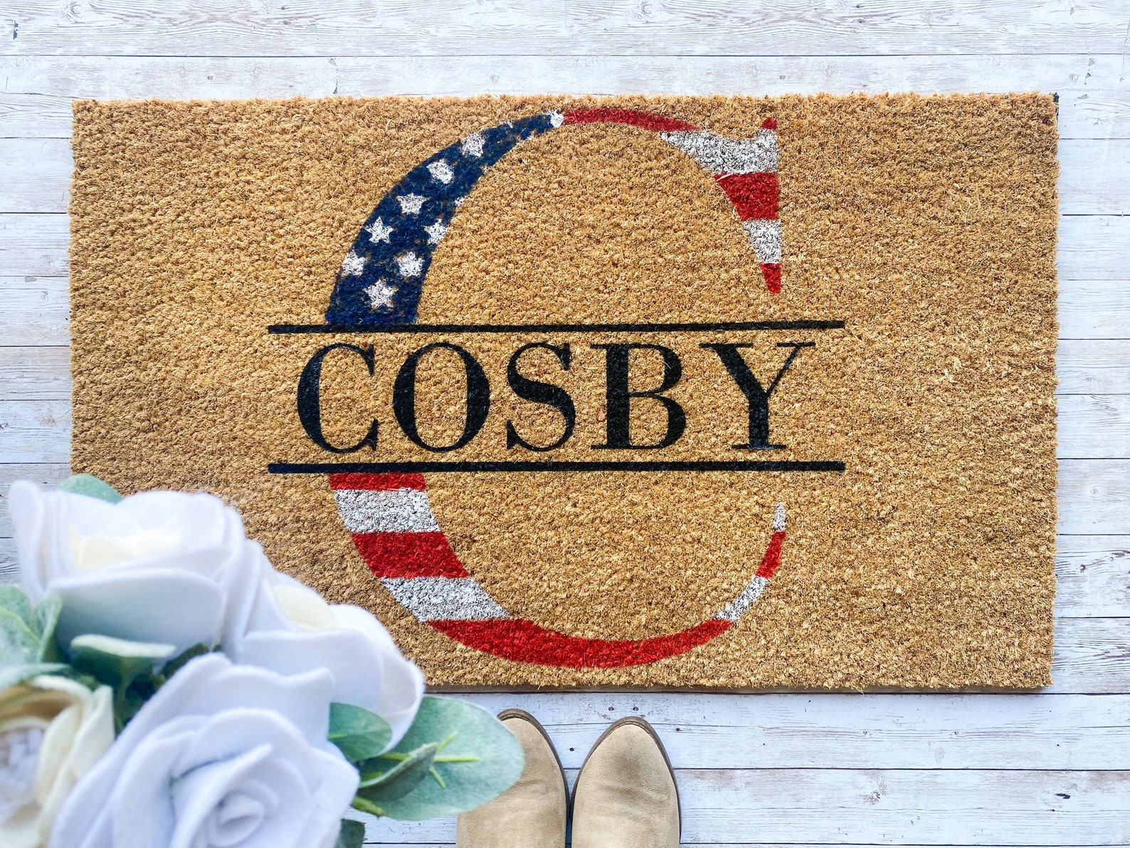 Personalized American Flag Gra - Home Textiles Company review and price