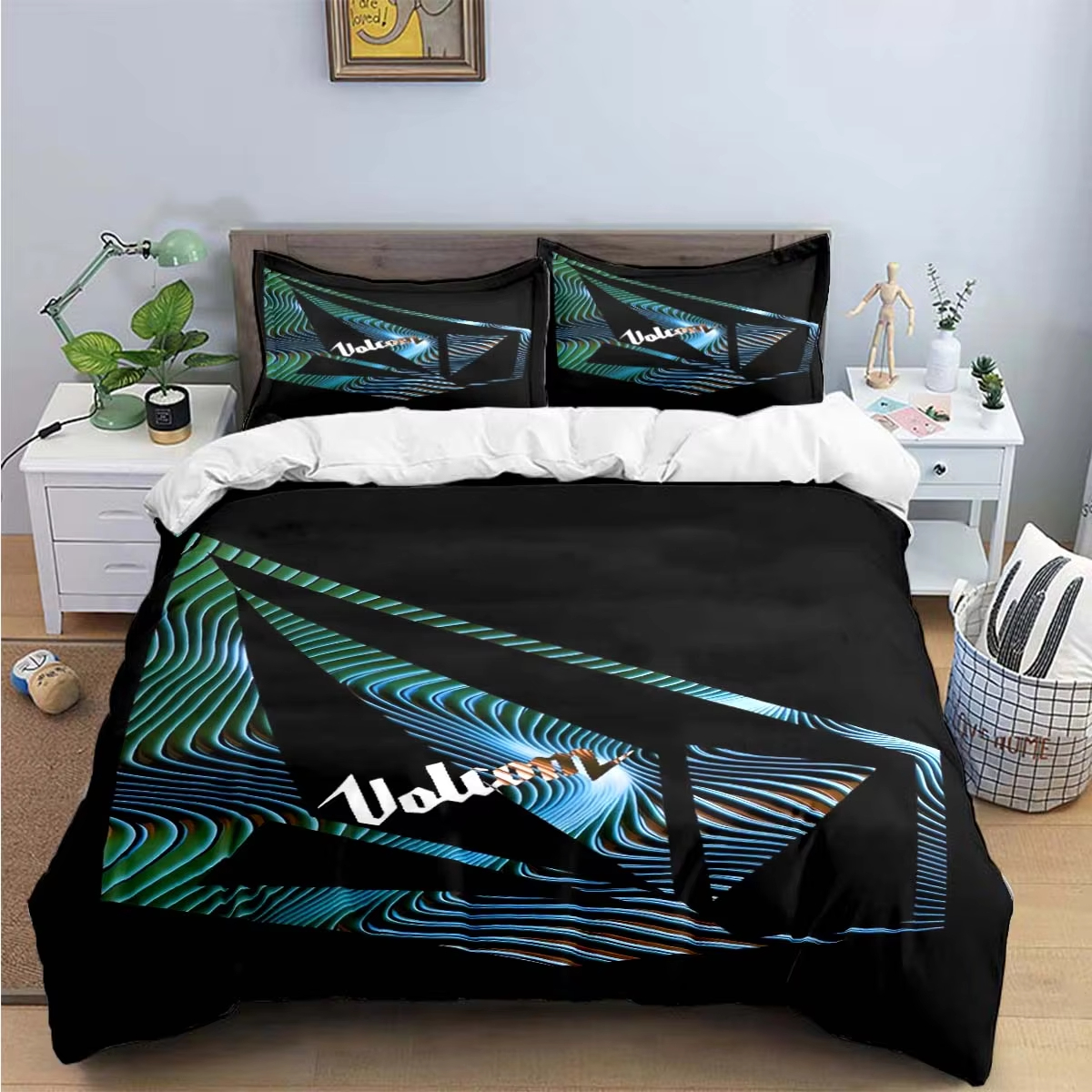 New V-VOLCOM 3d Print Bedding  - Home Textiles Luxury review and price