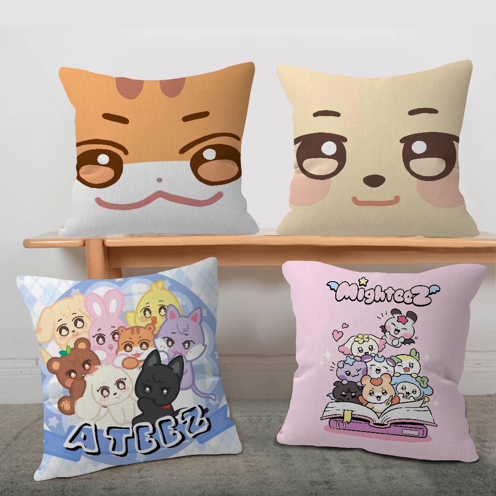Kpop Group A-Ateez Pillowcase  - Home Textiles Group review and price