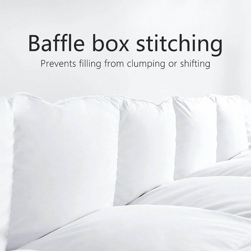 Premium 2100 Series Queen Como - Duvet Insert White review and price
