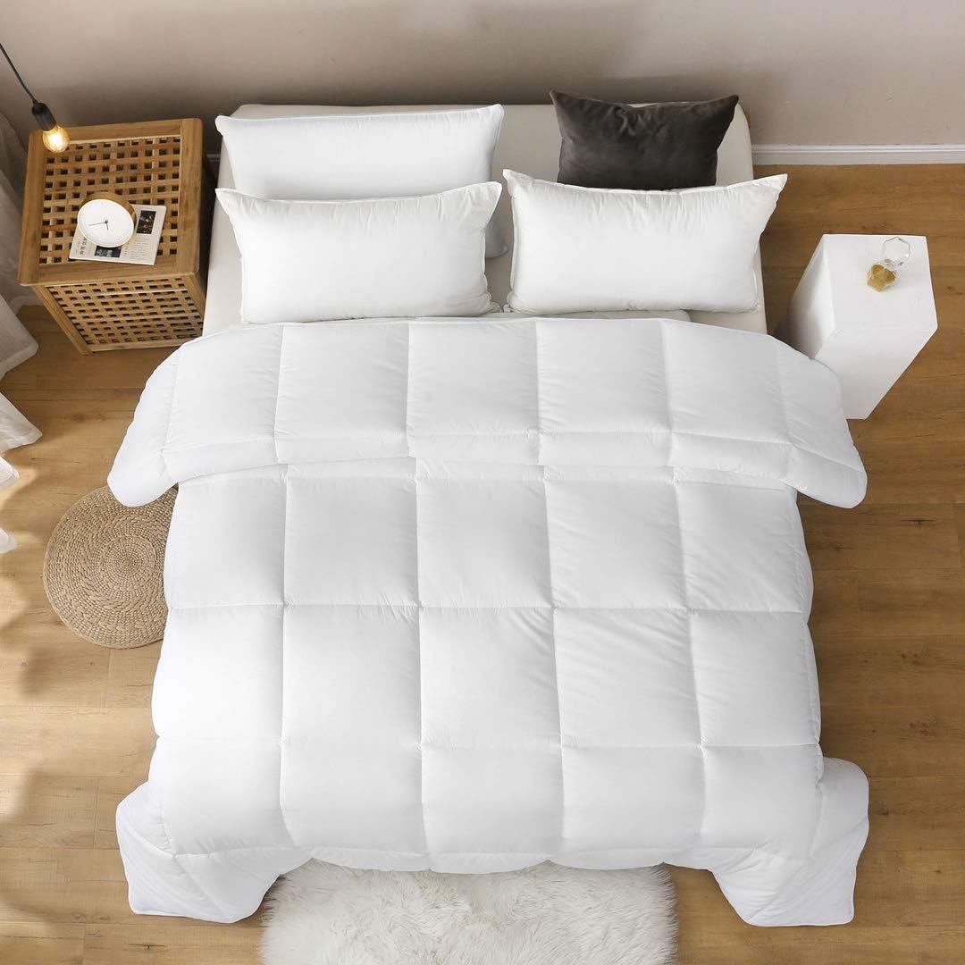 All Season Cotton Queen Comfor - Duvet Insert White review and price