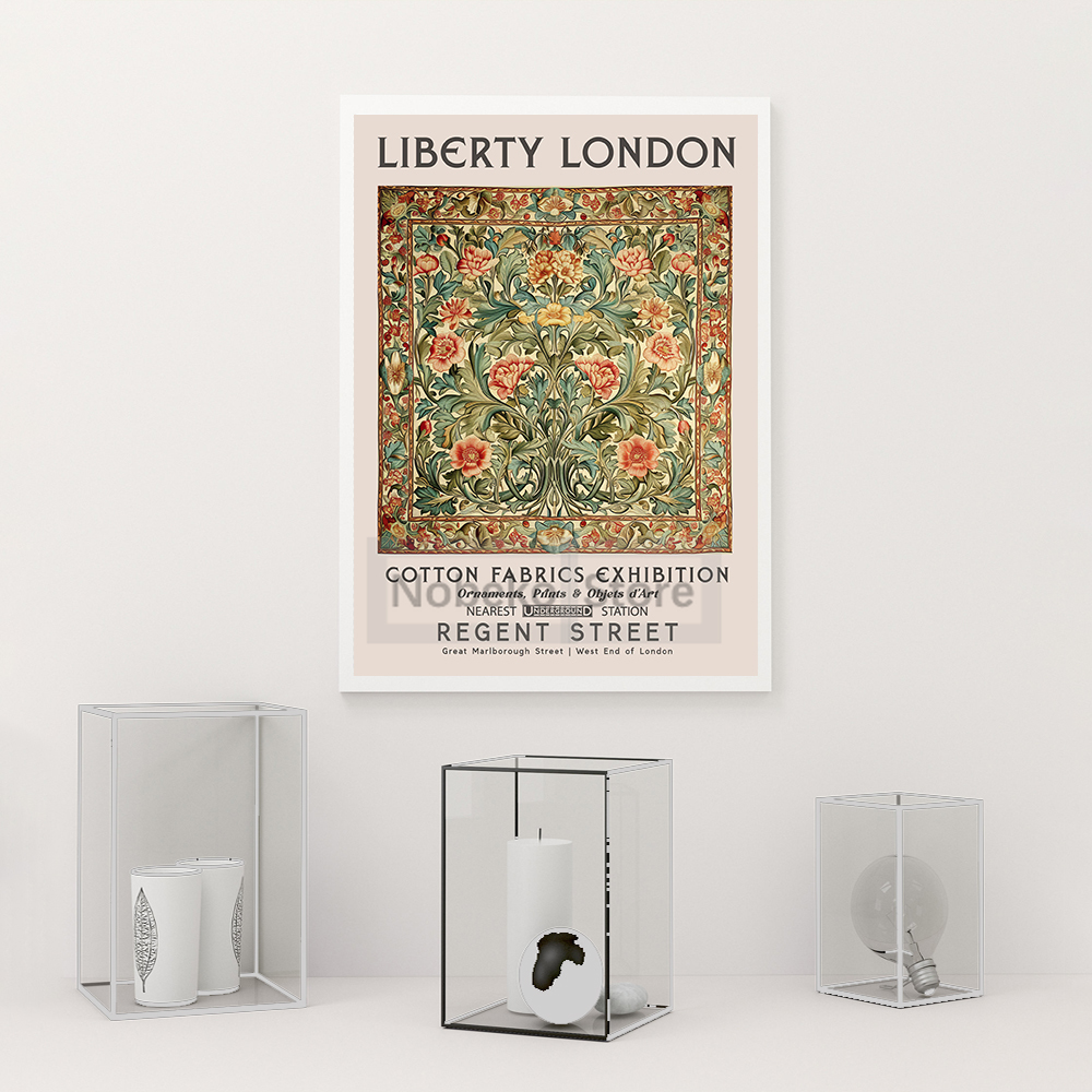 William Morris Exhibition Post - Home Textiles London review and price