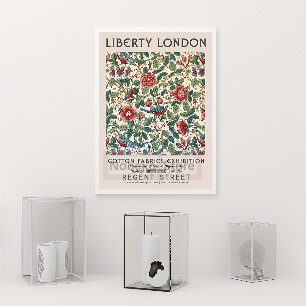 William Morris Exhibition Post - Home Textiles London review and price