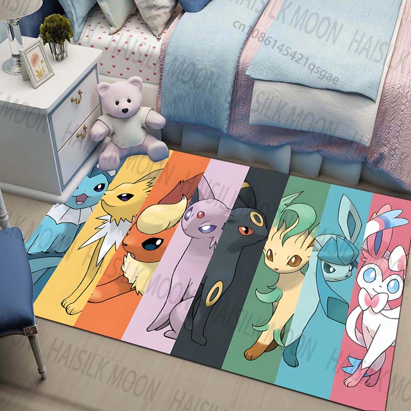 Multi-Sizes Pokemon All Eeveel - Home Textiles Luxury review and price