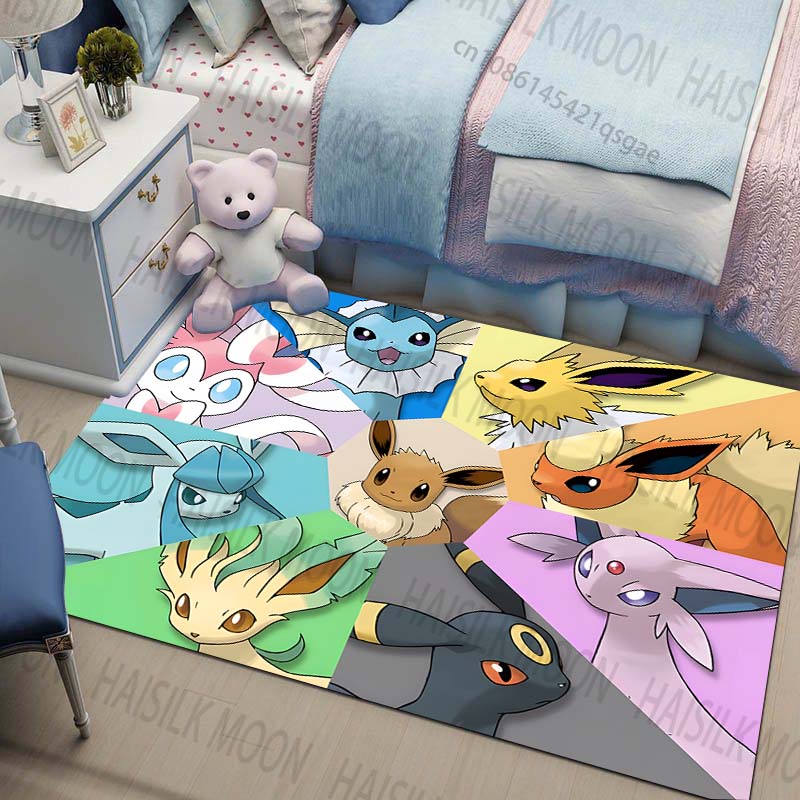 Multi-Sizes Pokemon All Eeveel - Home Textiles Luxury review and price
