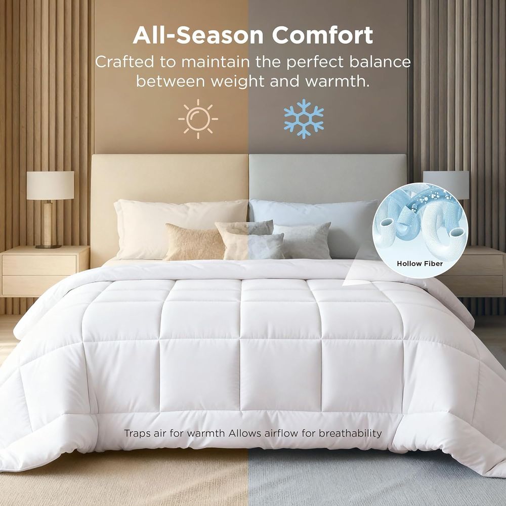 Quilted Oversized Queen Duvet  - Duvet Insert White review and price