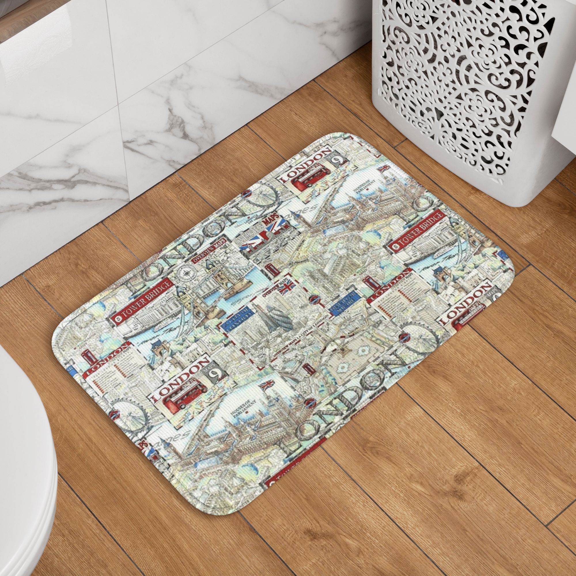 British Flag Print London Styl - Home Textiles London review and price